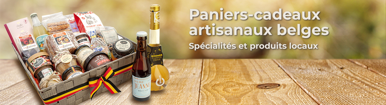 Paniers-cadeaux artisanaux belges