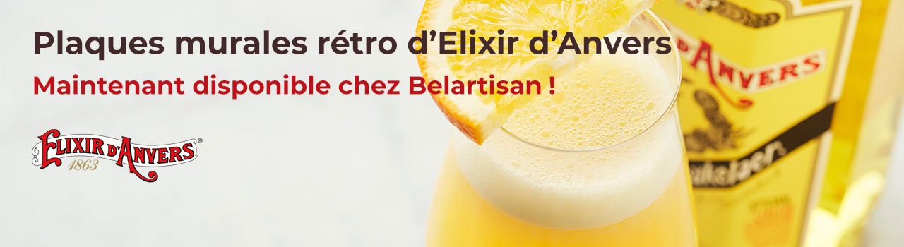 Plaques murales rétro d'Elixir d'Anvers