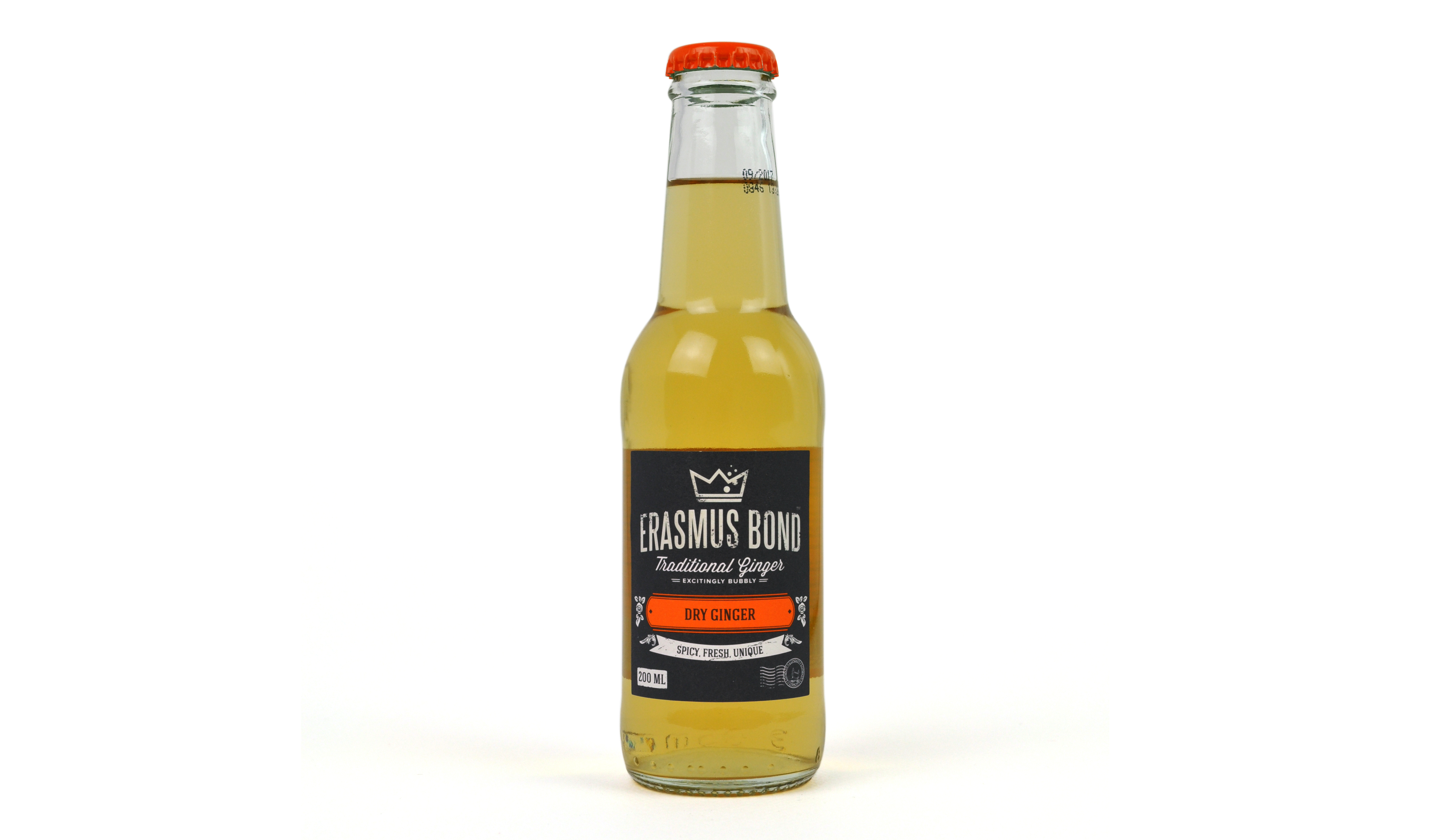 Erasmus Bond Dry Ginger 20 cl Belgische mixer Belartisan