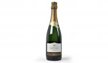 Chant d'Éole brut bouteille de vin avec étiquette