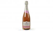 Chant d'Éole rosé brut bouteille de vin avec étiquette