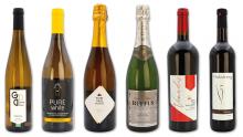 Meilleurs Vins Belges 2024 bouteilles en verre 6 x 75 cl