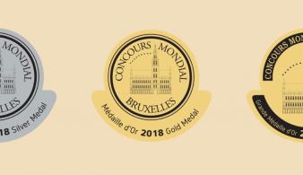 Concours Mondial de Bruxelles medailles Bejing