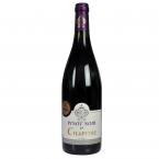 Pinot Noir Chapitre bouteille de vin avec étiquette