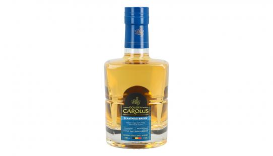 Het Anker Whisky Single Malt Gouden Carolus Blaasveld bouteille en verre 50 cl