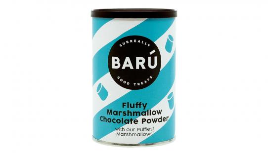 Barú Fluffy Marshmallow chocolate powder blik van 250 gr