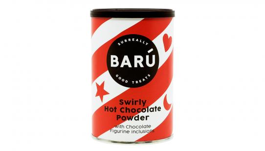 Barú Swirly hot chocolate powder blik van 250 gr