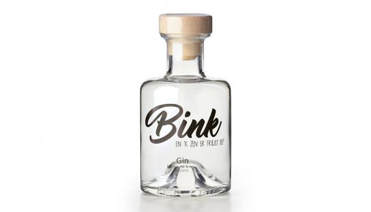 Bink Gin glazen fles van 20 cl