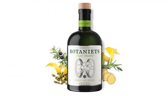 Botaniets Original 0,0% avec ingrédients bouteille en verre de 50 cl