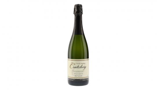 Domaine Crutzberg Brut Nature vin mousseux bouteille en verre 75 cl