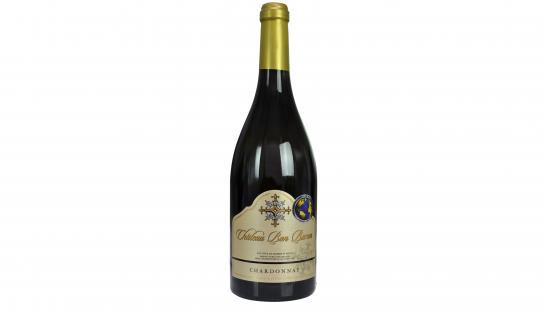 Chardonnay Bon Baron bouteille de vin avec étiquette