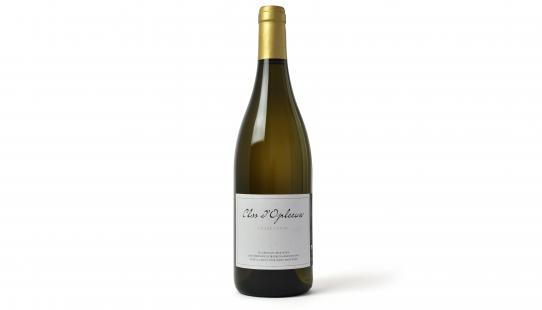 Chardonnay Clos d'Opleeuw bouteille de vin avec étiquette