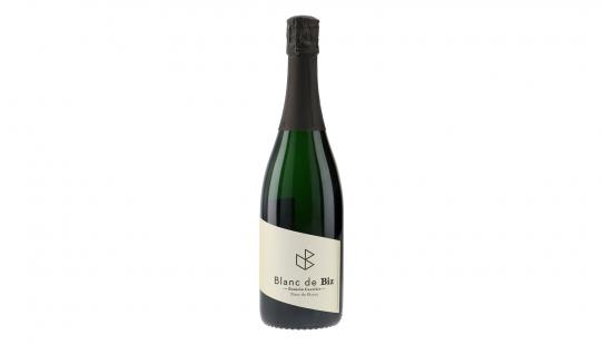 Domaine Cuvelier Blanc de Biz vin mousseux bouteille en verre 75 cl