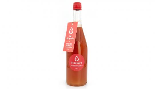 De Siroperie Pompelmoes-rozemarijn glazen fles 750 ml