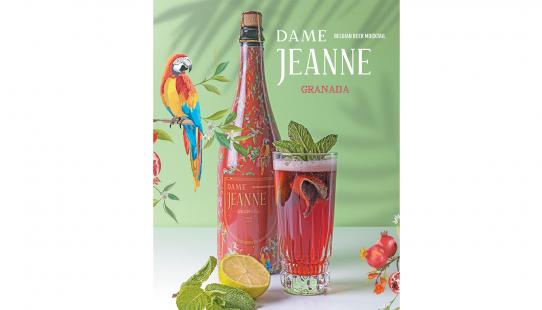Dame Jeanne Granada glazen fles van 75 cl