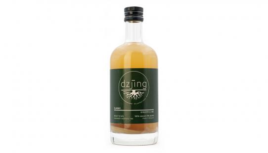 Dzjing Classic Gember & Lime glazen fles 500 ml mixer non-alcoholisch