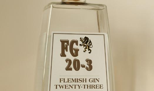 Flemish Gin FG20-3 belgische gin voorkant