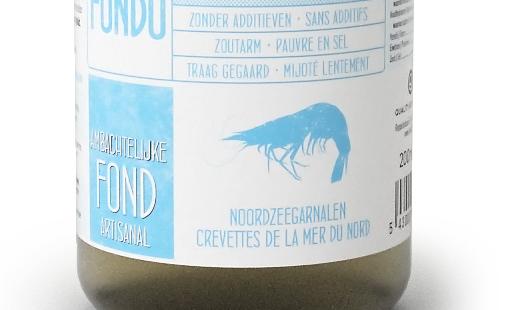 Fundo fond Crevettes de la Mer du Nord