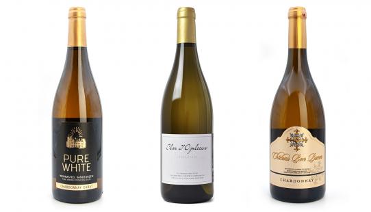 Gault Millau Vins Belges 2023 3 bouteilles en verre de 75 cl