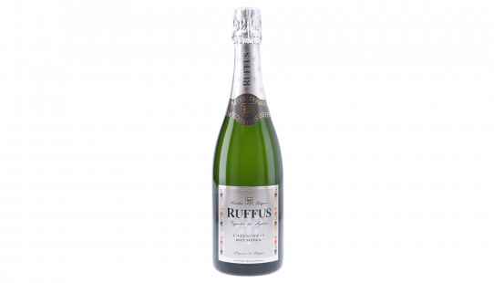 Ruffus Chardonnay Brut Sauvage schuimwijn glazen fles 75 cl