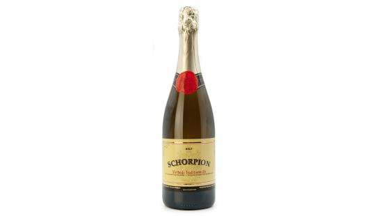 Schorpion Goud Brut bouteille en verre 75 cl vin mousseux