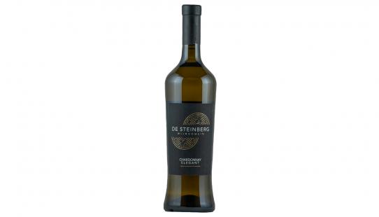 De Steinberg Chardonnay Elegant witte wijn glazen fles 75cl