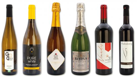Beste Belgische Wijnen 2024 glazen flessen 6 x 75 cl