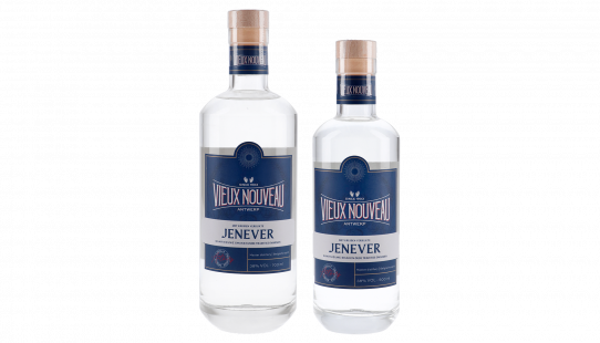 Vieux Nouveau Jenever glazen fles 500 ml & 700 ml