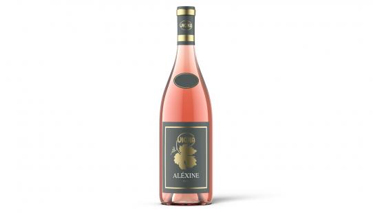 Vigna Aléxine vin rosé bouteille en verre 75 cl