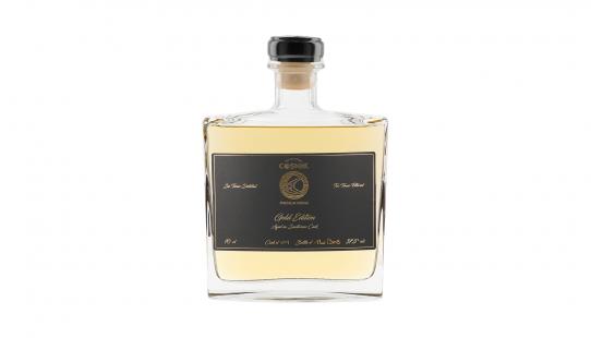 Wave Distil Cosmik Vodka Gold Edition glazen fles 70 cl beperkte editie