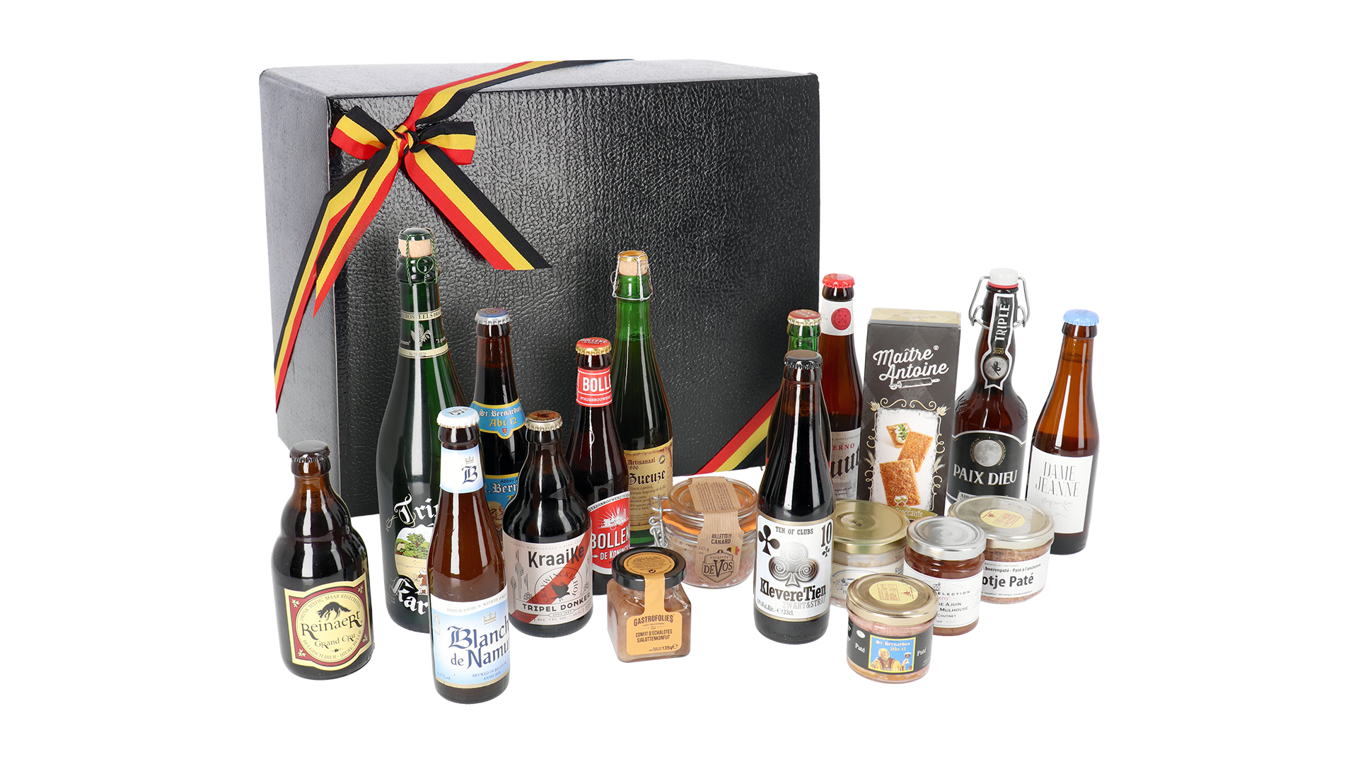 belgische bieren pate groot geschenkmand belartisan