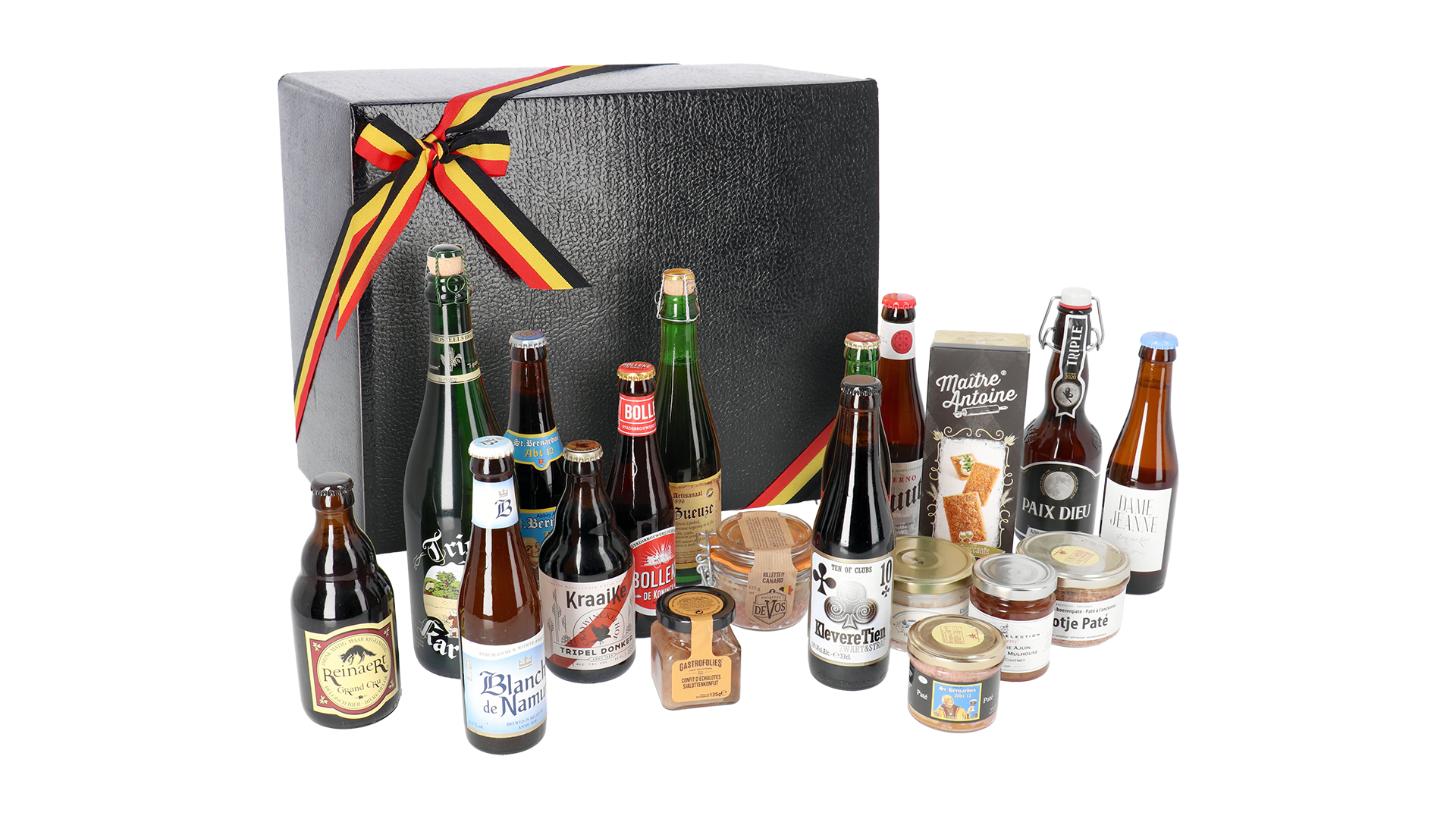 bitter toevoegen aan puree Belgische Bieren & Paté groot | Geschenkmand | Belartisan