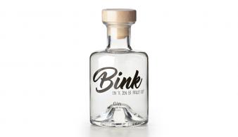 Bink Gin glazen fles van 20 cl