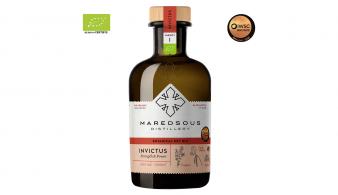 Abbaye de Maredsous Gin Invictus bouteille de gin en verre 500 ml