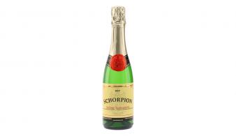 Schorpion Goud Brut glazen fles 37,5 cl schuimwijn