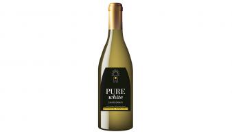 Pure White Chardonnay Wijnkasteel Vandeurzen glazen fles 75 cl witte wijn