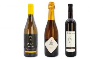 Meilleurs Vins Belges 2024 bouteilles en verre 3 x 75 cl