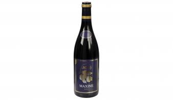 Maxine Merlot Vigna wijnfles met etiket voorkant