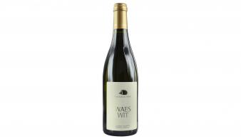 Waes Wit (Blanc) bouteille de vin avec étiquette