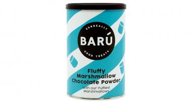 Barú Fluffy Marshmallow chocolate powder blik van 250 gr