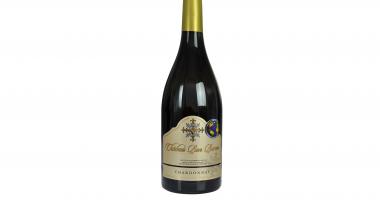 Chardonnay Bon Baron wijnfles met etiket voorkant