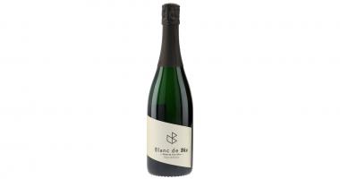 Domaine Cuvelier Blanc de Biz vin mousseux bouteille en verre 75 cl