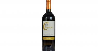 Solaris Chapitre wijnfles met etiket voorkant