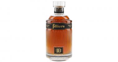 Filliers Whisky Single Malt 10 years bouteille en verre 70 cl