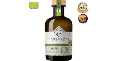 Abbaye de Maredsous Gin Valéo bouteille de gin en verre 500 ml