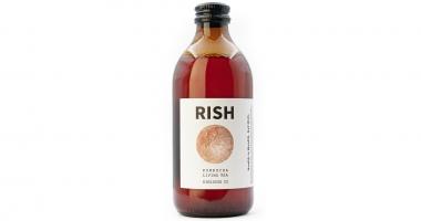 Rich Kombucha Hibiscus bouteille en verre 33 cl boisson fermentée sans alcool