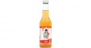 Simone a soif Apple & Geranium limonade glazen fles 33 cl 