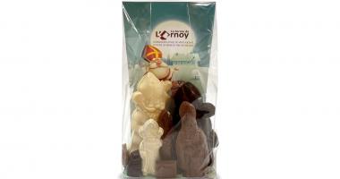Sintzakje Large transparant zakje 270 gr