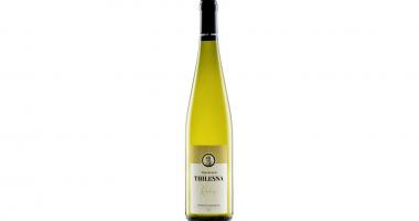 Thilesna Riesling vin blanc bouteille en verre 75 cl