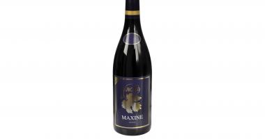 Maxine Merlot Vigna wijnfles met etiket voorkant